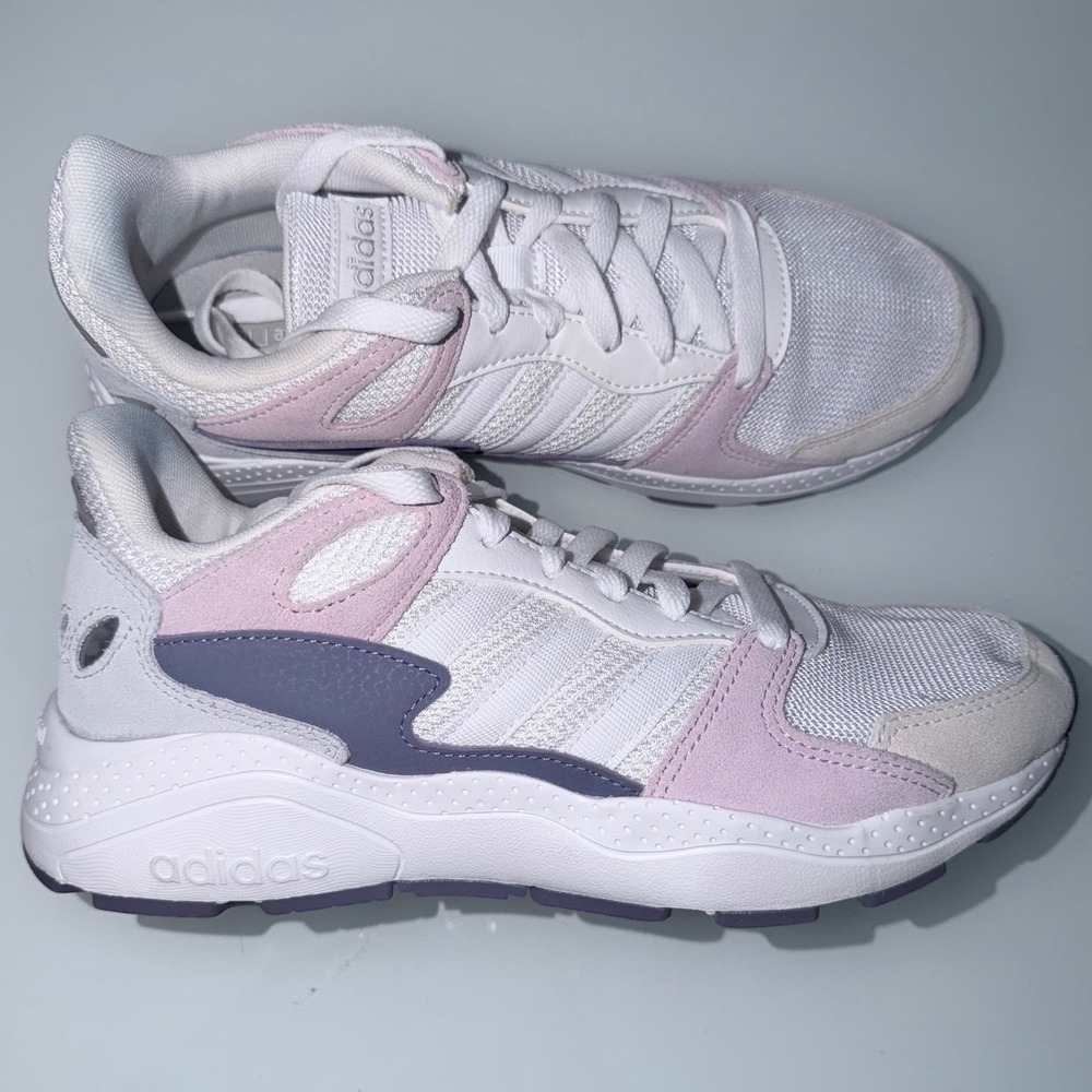 Adidas CrazyChaos Womens Aero Pink white cloud Sneakers EF1049 Size 8.5 - Picture 5 of 14